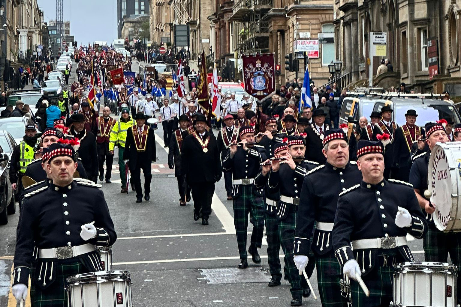 Shutting of the Gates, Glasgow.